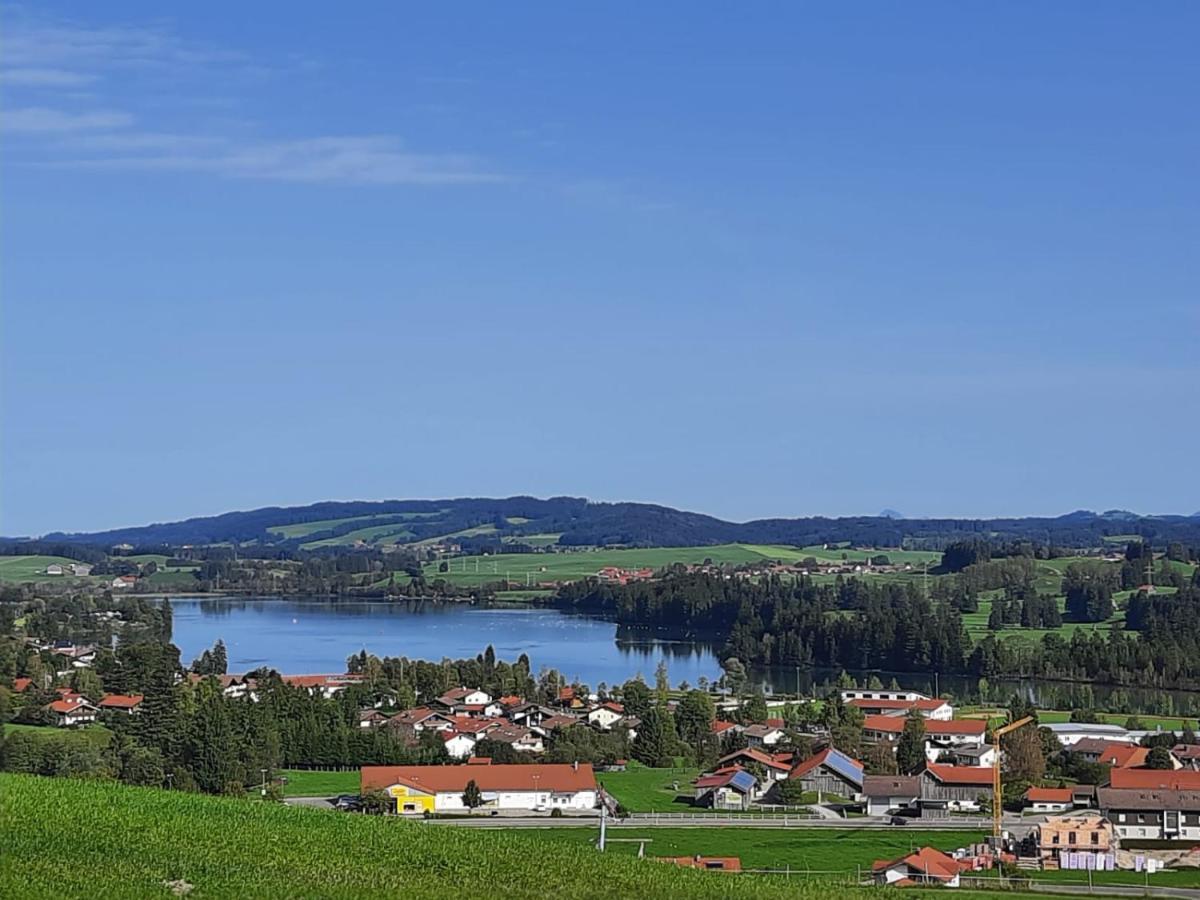 Ferienwohnung In Lechbruck Am See Im Schoenen Allgaeu, Nahe Fuessen Nur 300 M Vom See Dış mekan fotoğraf